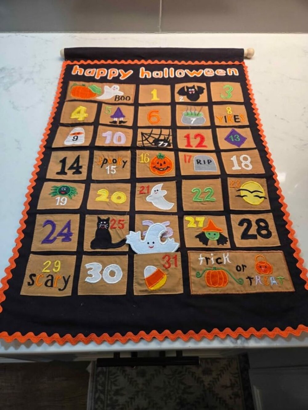 Halloween advent calender